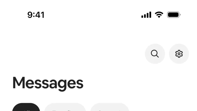 Emails & Messages — Airbnb, Travel UI