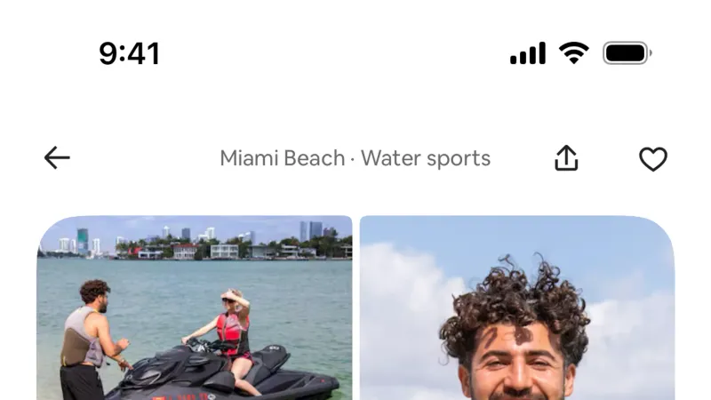 Gallery — Airbnb, Travel UI
