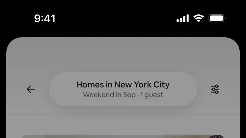 Bottom Sheet — Airbnb, Travel UI