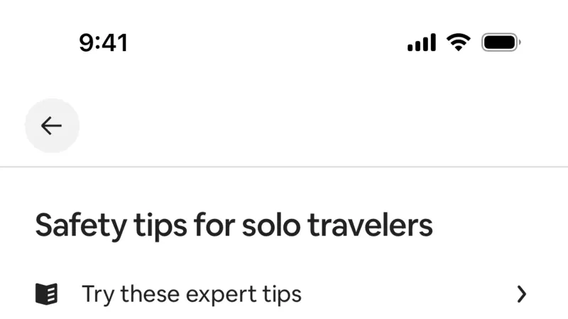Order Detail — Airbnb, Travel UI