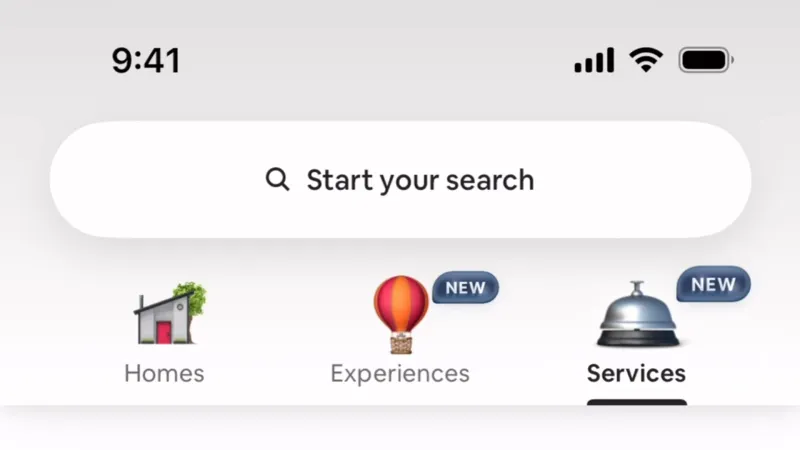 Carousel — Airbnb, Travel UI