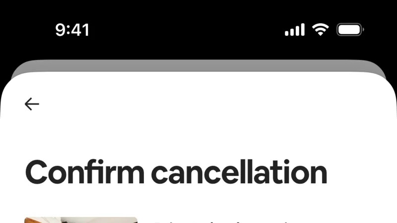 Confirmation — Airbnb, Travel UI
