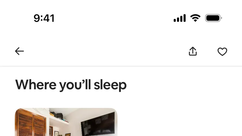 Product Detail — Airbnb, Travel UI