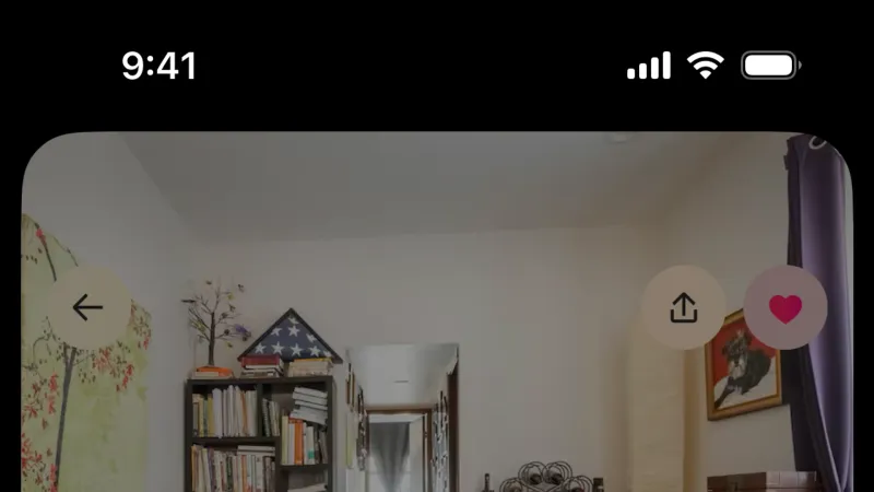 Add & Create — Airbnb, Travel UI