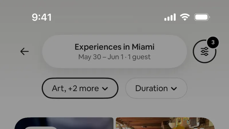 Slider — Airbnb, Travel UI
