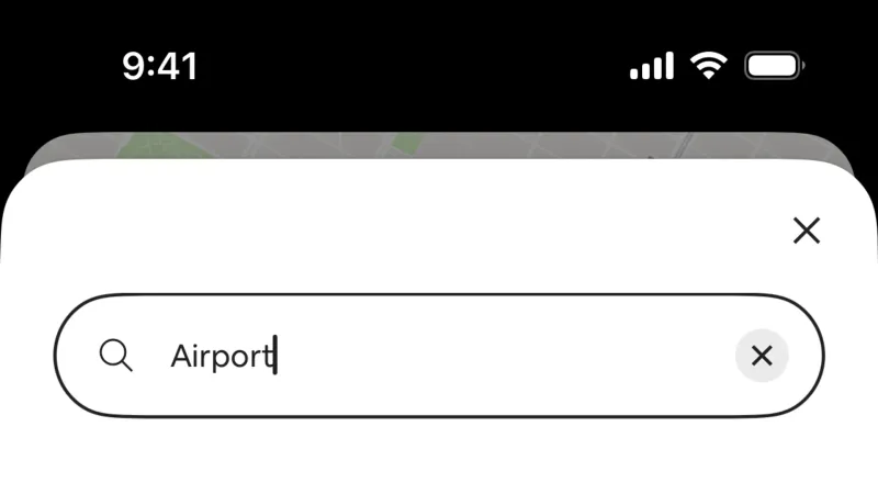 Location & Address — Airbnb, Travel UI