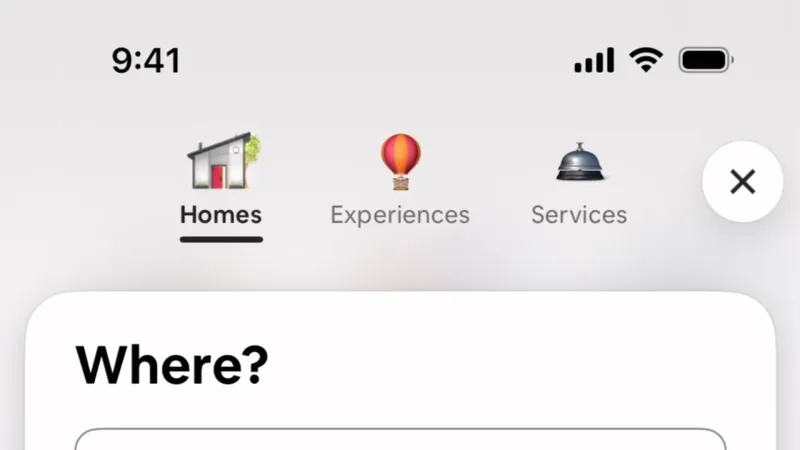 Full-Screen Overlay — Airbnb, Travel UI