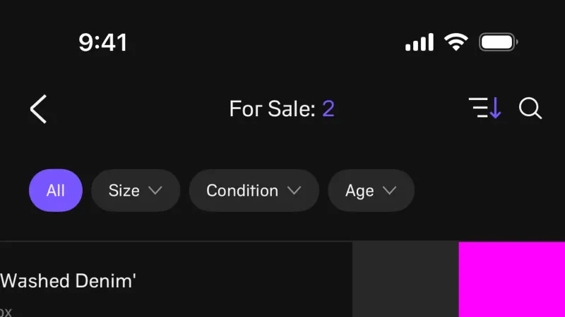 Action Option — Alias, Communication UI
