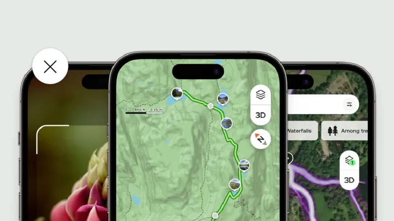 Carousel — AllTrails, Travel UI