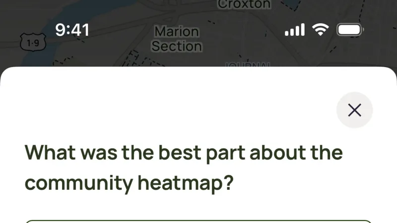 Feedback — AllTrails, Travel UI