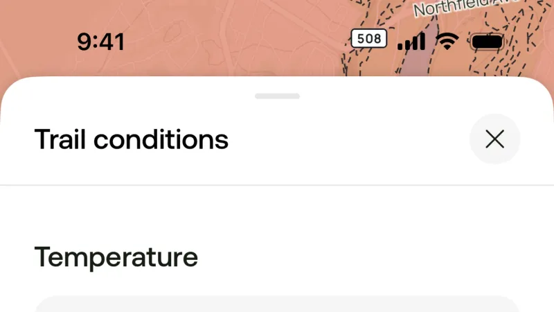 Charts — AllTrails, Travel UI