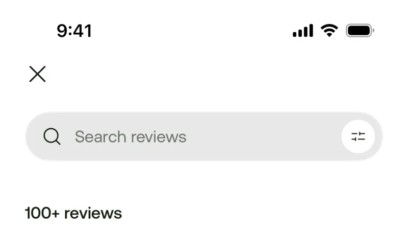 Reviews & Ratings — AllTrails, Travel UI