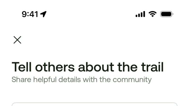 Reviews & Ratings — AllTrails, Travel UI
