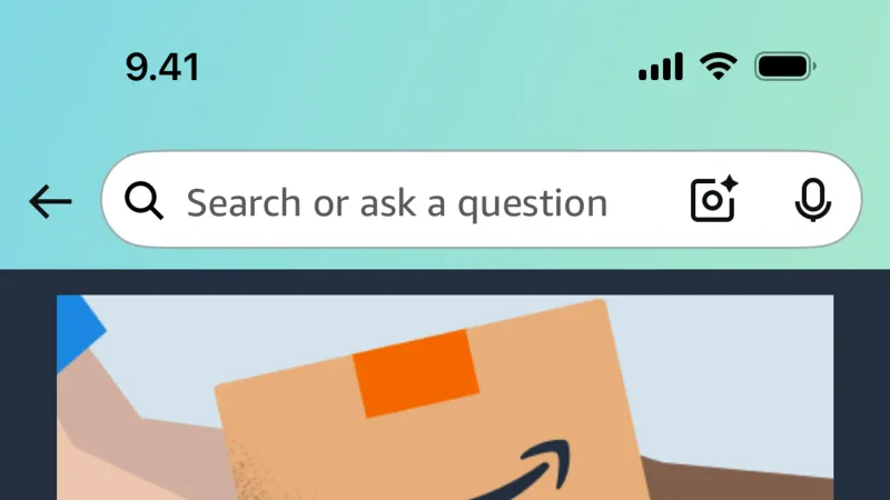 Amazon Shopping — E-commerce, интерфейс, скриншот 2/967