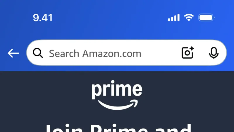 Feature Info — Amazon Shopping, E-commerce UI