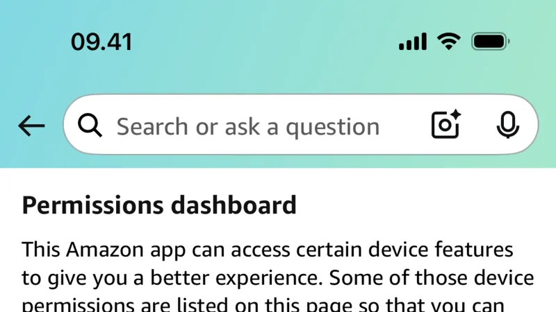 Switch — Amazon Shopping, E-commerce UI