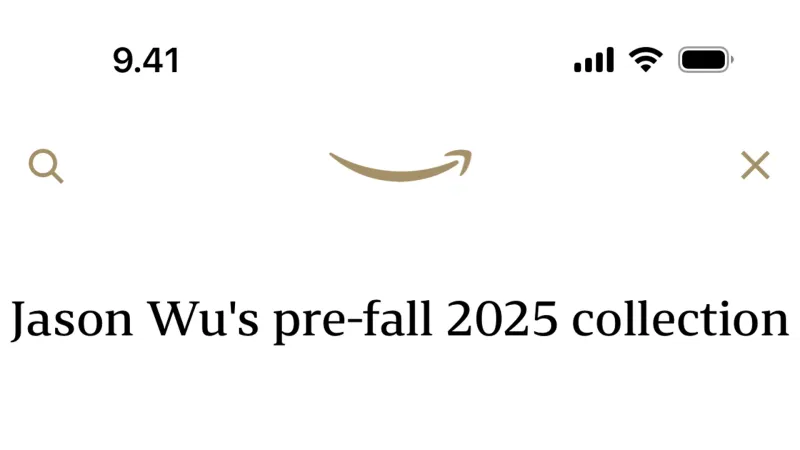 Video Player — Amazon Shopping, E-commerce UI