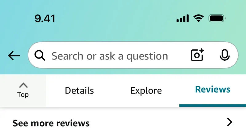 Banner — Amazon Shopping, E-commerce UI