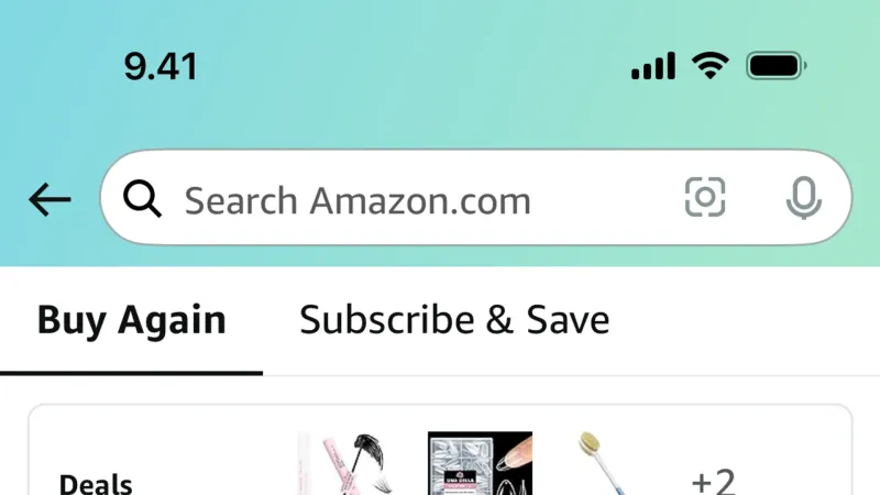 Badge — Amazon Shopping, E-commerce UI