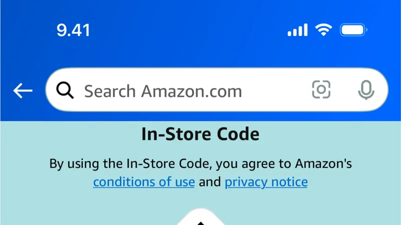 Button — Amazon Shopping, E-commerce UI