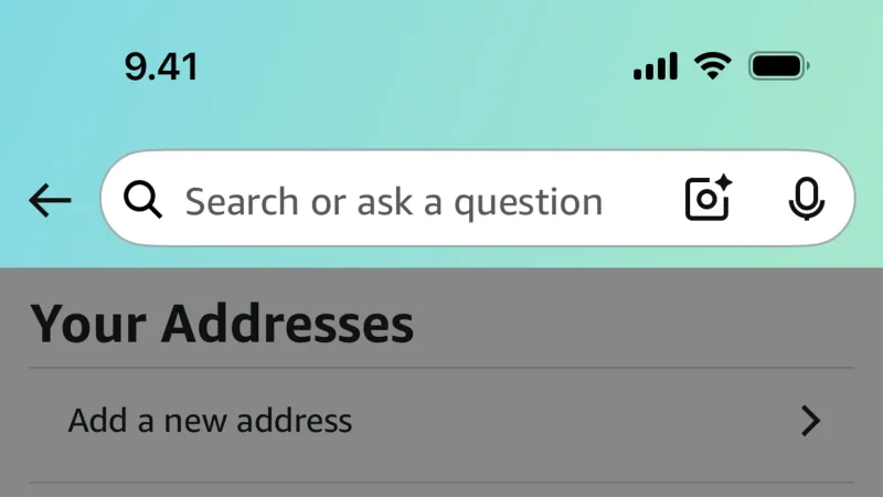 Confirmation — Amazon Shopping, E-commerce UI