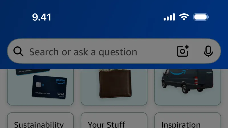 Dialog — Amazon Shopping, E-commerce UI