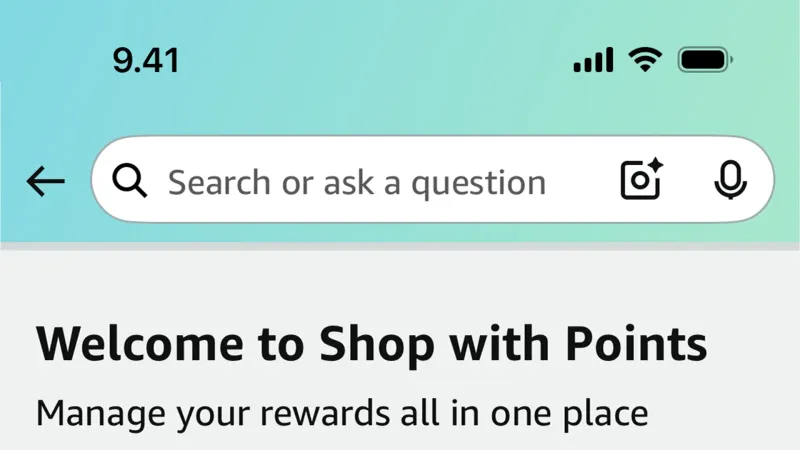 Empty State — Amazon Shopping, E-commerce UI