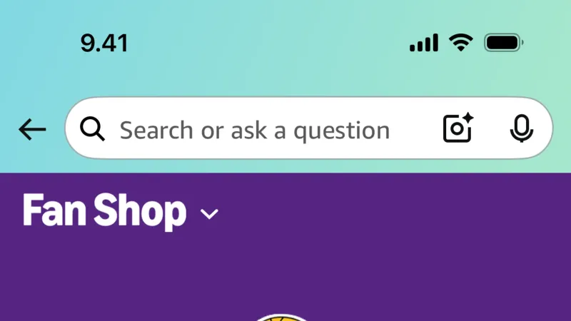 Follow & Subscribe — Amazon Shopping, E-commerce UI