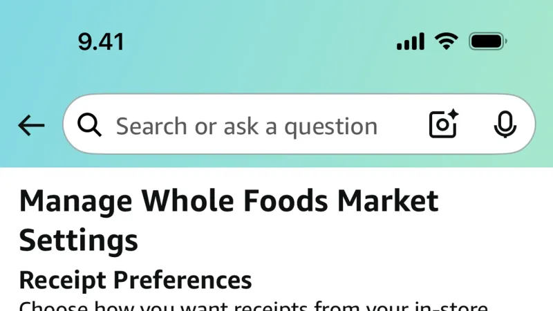 Checkbox — Amazon Shopping, E-commerce UI