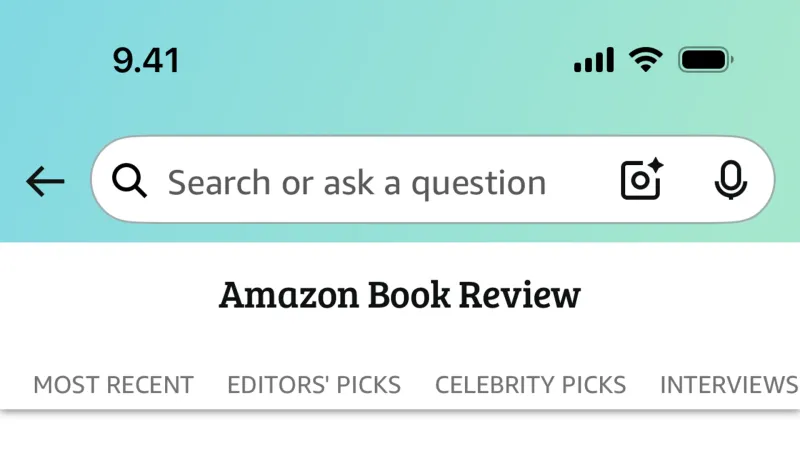 Article Detail — Amazon Shopping, E-commerce UI