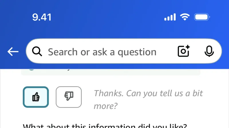 Checkbox — Amazon Shopping, E-commerce UI