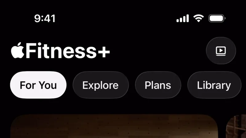 Apple Fitness — Top Navigation Bar, Suggestions & Similar Items, скриншот 6/187
