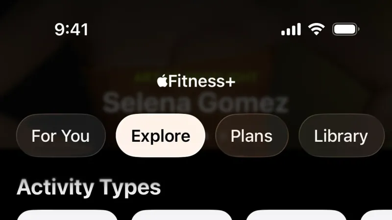 Browse & Discover — Apple Fitness, Health UI