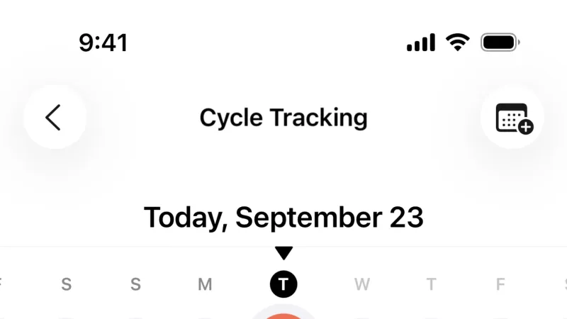 Date & Time — Apple Health, Health UI