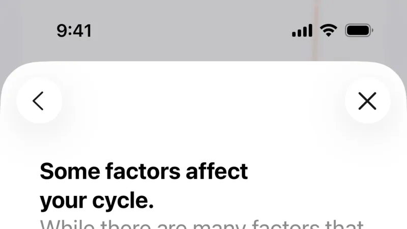 Quiz — Apple Health, Health UI