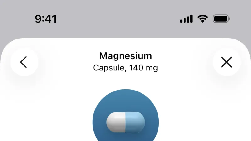 Color Picker — Apple Health, Health UI