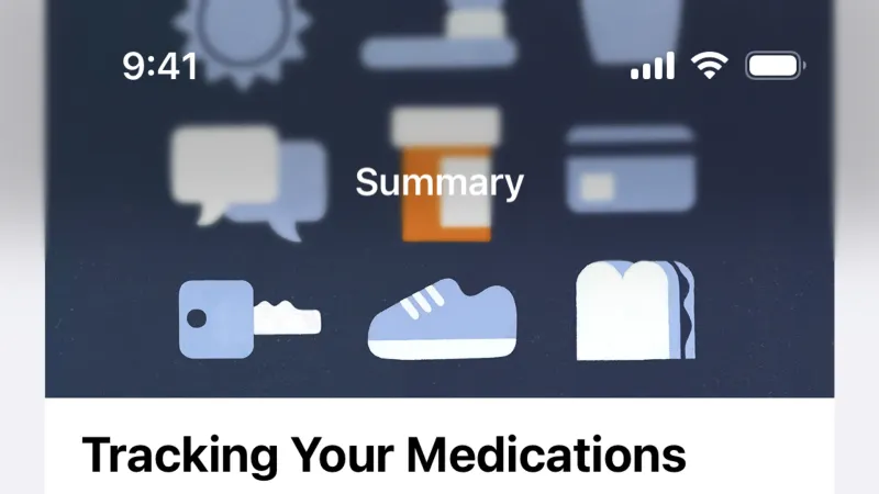 Stacked List — Apple Health, Health UI