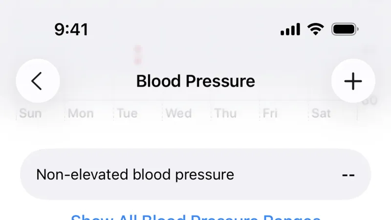 Goal & Task — Apple Health, Health UI