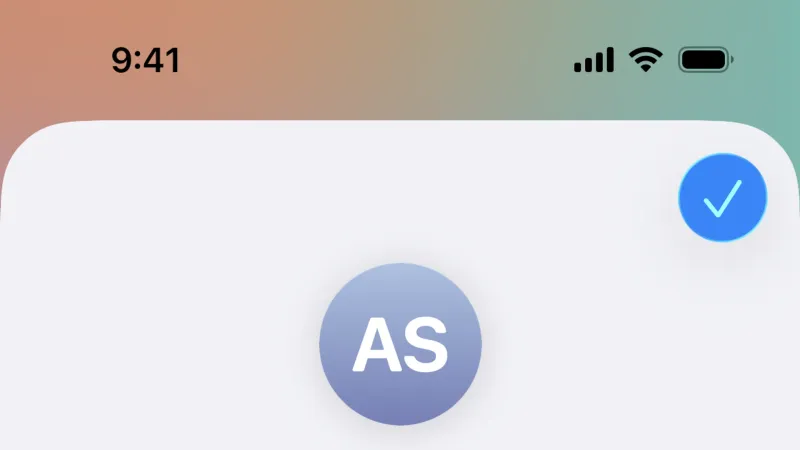 Avatar — Apple Health, Health UI