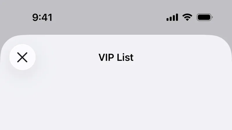 Empty State — Apple Mail, Communication UI