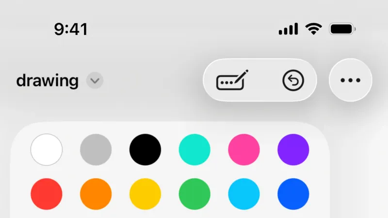 Toolbar — Apple Mail, Communication UI