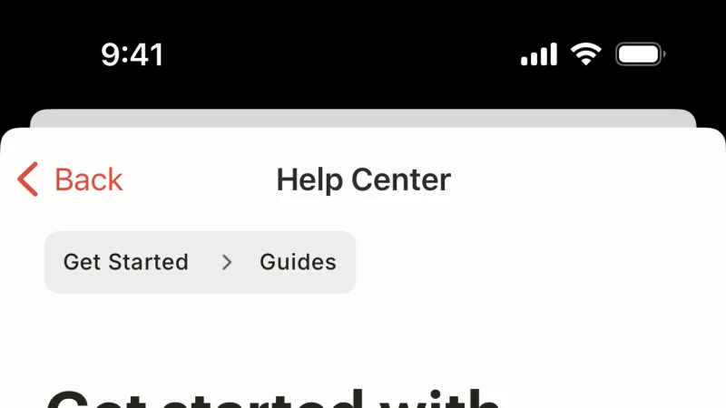 Help & Support — Apple Mail, Communication UI
