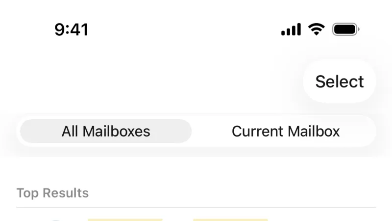 Status Dot — Apple Mail, Communication UI