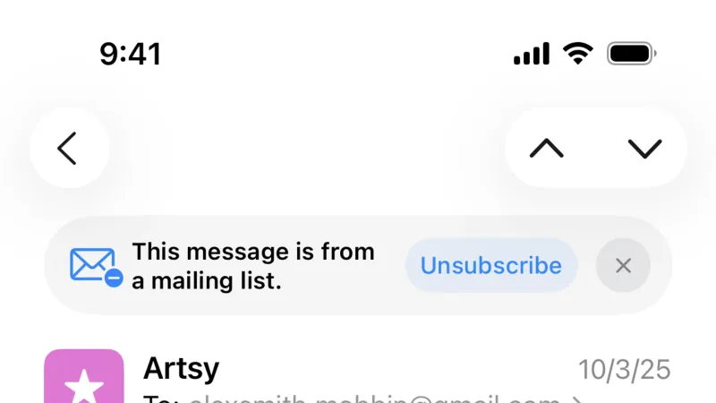 Emails & Messages — Apple Mail, Communication UI