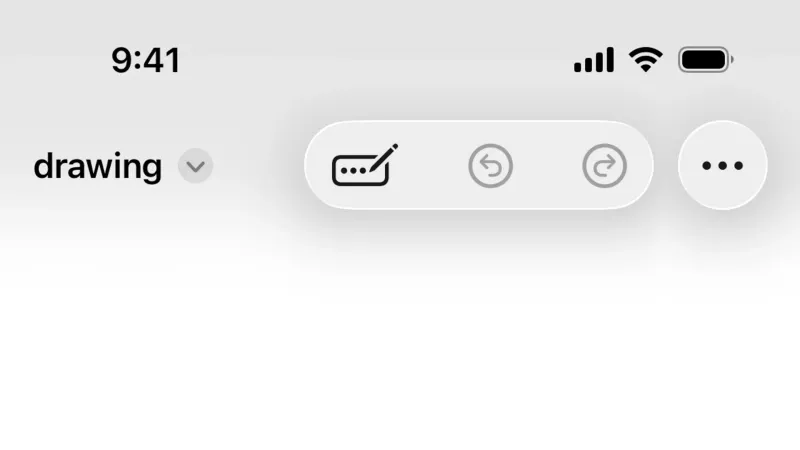 Slider — Apple Mail, Communication UI