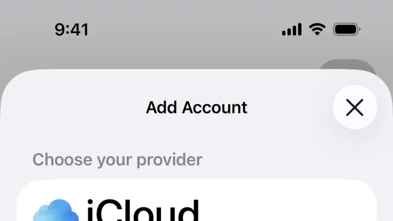 Select — Apple Mail, Communication UI