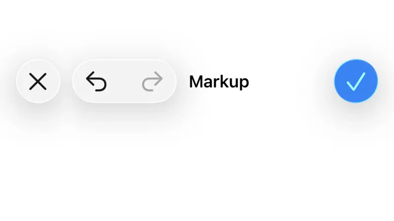 Toolbar — Apple Photos, Productivity UI