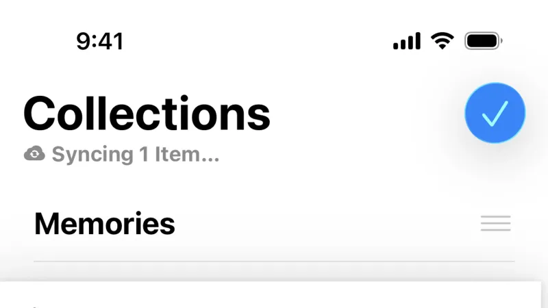 Reorder — Apple Photos, Productivity UI