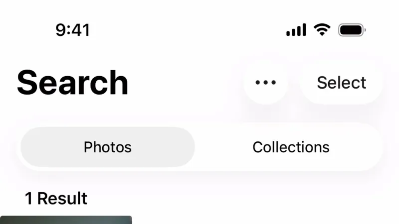 Tooltip — Apple Photos, Productivity UI