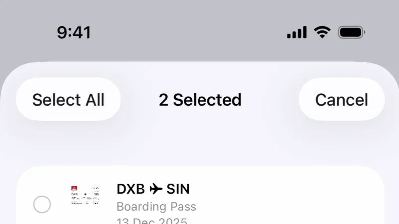 Delete — Apple Wallet, Fintech UI